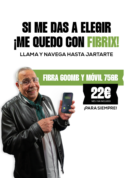 Fibra y móvil 22€ para siempre